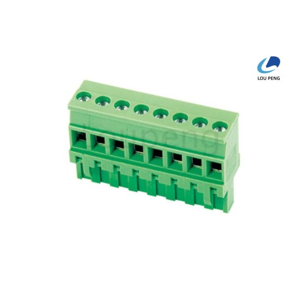 Contact resistance 20mOhm DIN Rail Terminal Block designed with Phosphor Bronze Contact Brass ensuring circuit connectivity
