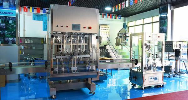 316L Automatic Filling Machine Laundry Detergent Double Heads Shampoo Juice Machine