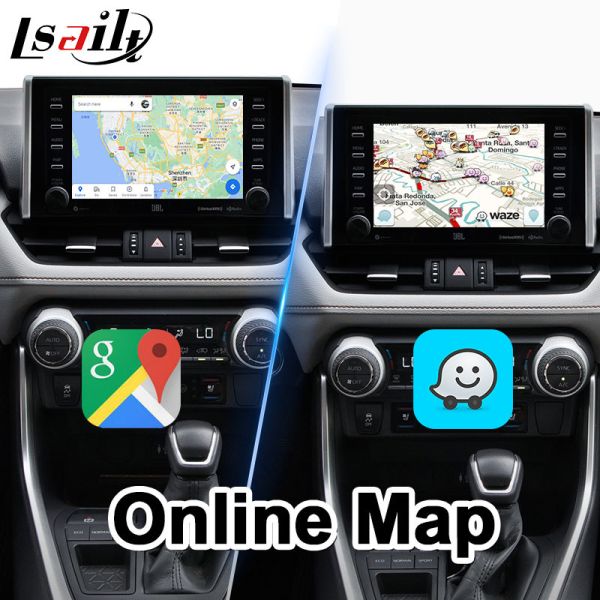 Lsailt Android GPS Navigation Multimedia Interface for 2018-2023 Toyota RAV4 Majesty