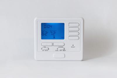 Intoxique o termostato do calefator da parede, termostato de Digitas para a tensão sately BAIXA elétrica 24V de calor
