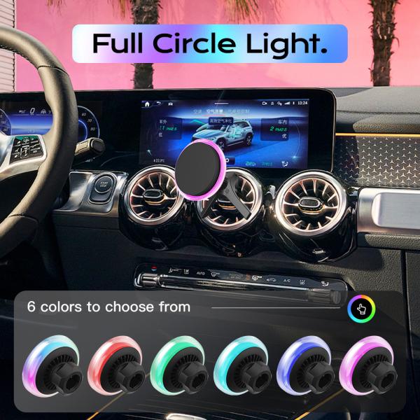 15W Fast Charging Q2 Wireless Charger With Silent Cooling Fan And Customizable Shell Color For Cars