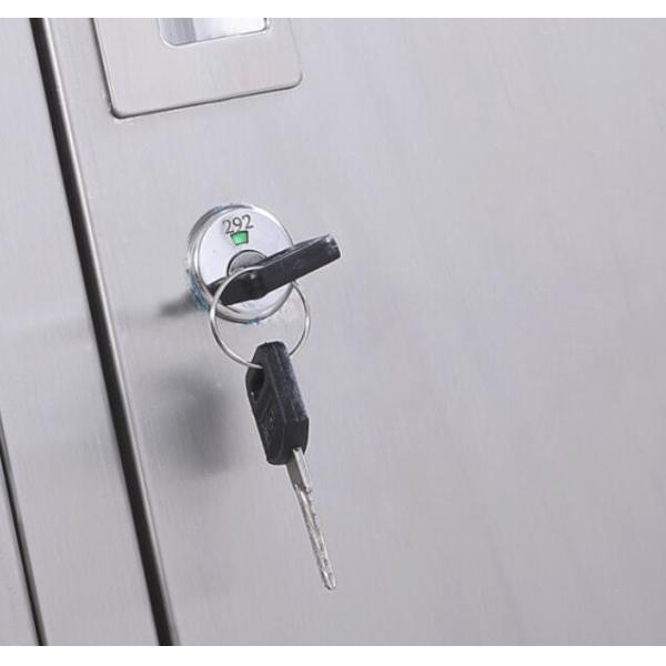 Stainless Steel RAL Color D500mm Metal Wardrobe Cabinet