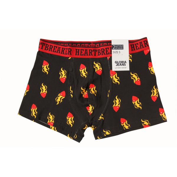 Stockpapa 95% Cotton 5% Spandex Men'S Printed Boxer Shorts