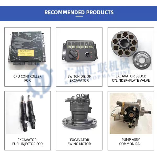 Volvo 14533496 14385584 14505903 Motor de ventilador hidráulico para excavadora EC330 EC340 EC360 EC380 EC460 EC480 EC380