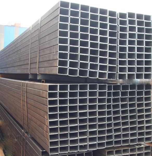 Q195 Q215 Q235 Galvanized and Oil Coated ERW Welded Steel Pipes for Structural Applications