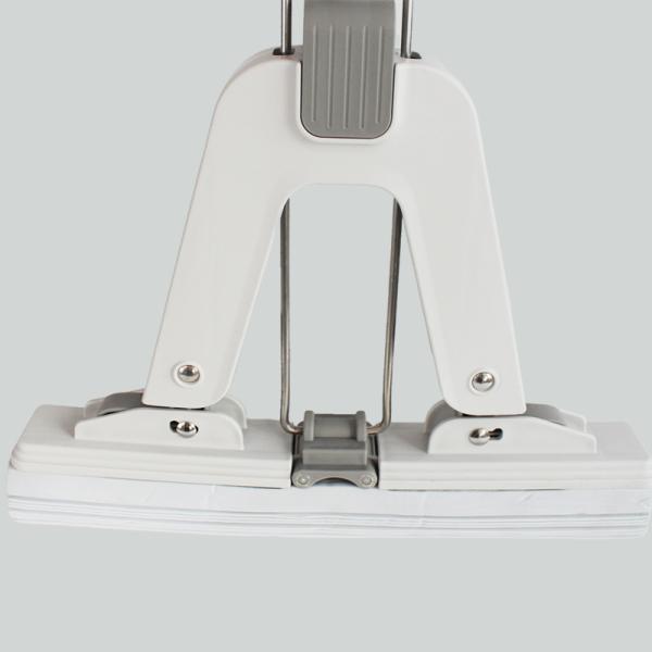 Self Wringing Floor Cleaning Magic Pva Mop Wide Roller Sponge Head With Stainless Steel And Stainless Pole