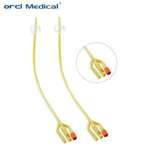 Sterile Disposable 2-way/3-way Latex Foley Catheters Bladder Irrigation in