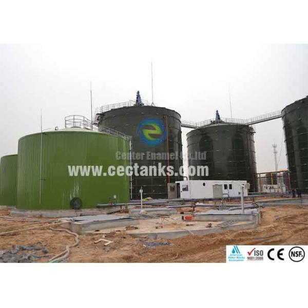 ポルセランエナメルコーティングプロセスを持つボルト付き液体貯蔵タンク
