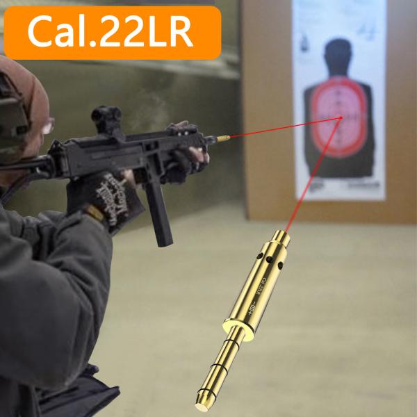 22LR Red Laser Bore Sight End Barrel Laser Boresighter Easy To Fit Revolvers Pistols Rifle