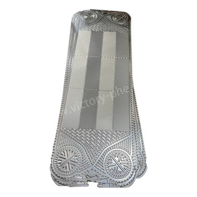 Gasketed Vicarb Heat Exchanger Plate – 10-1000m² Heat Transfer Area, NBR Gasket