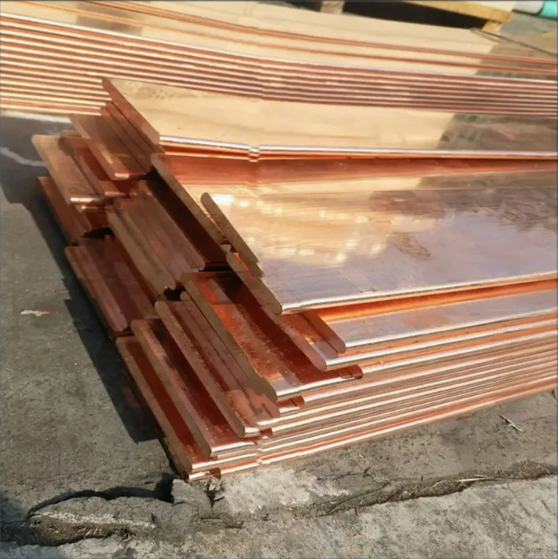 C11000 C10200 C12200 High Conductivity Pure Copper Sheet Plate with Customizable Dimensions for Electrical and Industrial Applications