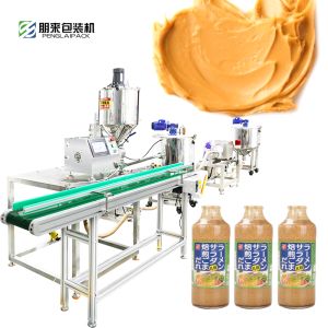 Pneumatic Rotor Paste Packing Machine 16-24 Bpm For Food Industries