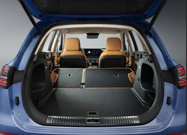 Blue Hongqi Sport Utility Vehicle 185kw 5 lugares gasolina Hongqi Suv