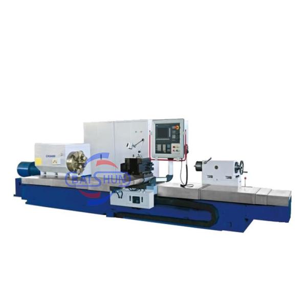 Máquina de torneamento de rolos de aço fundido industrial