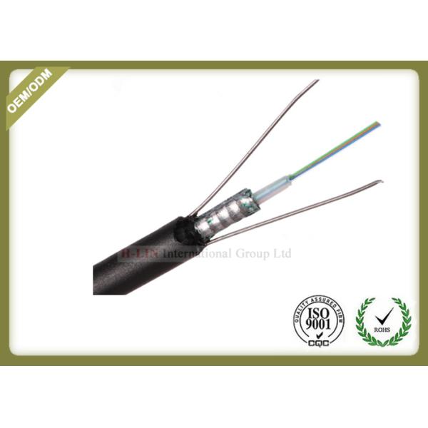 GYXTW Outdoor Fiber Optic Cable 8 Cores PE Jacket For Duct / Aerial