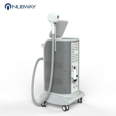 Nubway best painless high technology 808 soprano diode laser hair removal Machine with big spo