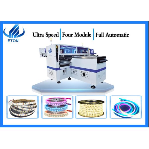 Four Module SMT Mounter Machine 10 Camera 500000 CPH For 5m - 100m LED Strip