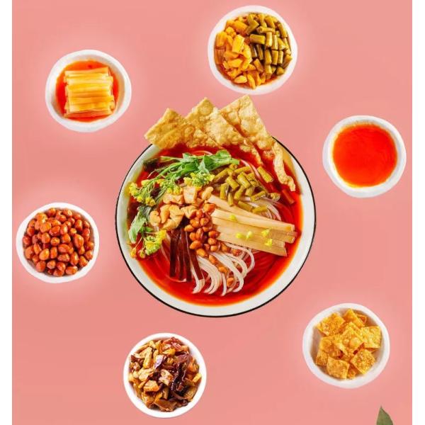 Лапши риса улитки раковины китайских лапшей быстрого приготовления Noode риса улитки спиральные