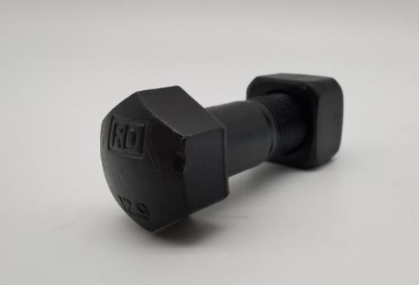 Kobelco Excavator Track Shoe Bolt And Nut DIN608 DIN605 22x65 19x55 18x56