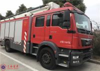 Commande aérienne du camion de pompiers 4x2 d'échelle de temps d'ajustement de courte taille maximum de 25 mètres