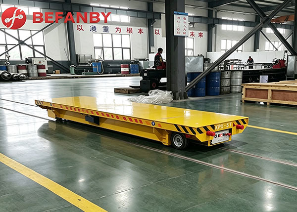 Hot Sale Cast Steel Wheel Transfer Cart On Rail