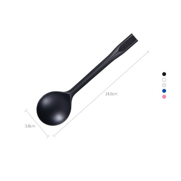 Food Grade Customized Heavy Duty Disposable Plastic Tableware Spoon with Clear Design