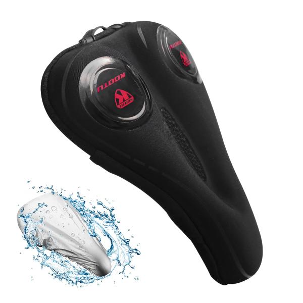 Accesorios de la bici y del ciclo, piel artificial gruesa de la esponja de Seat de la bici de los 3CM