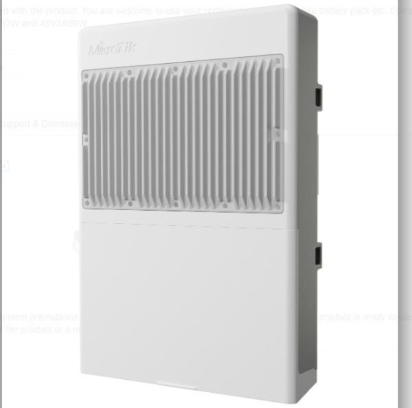 Mikrotik CRS318-16P-2S OUT 18-Port Outdoor Switch com 2 portas WAN e 16 portas Gigabit PoE-Out