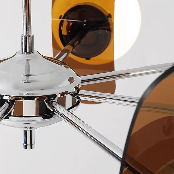 Designer Medieval Magic Bean Dining Table Chandelier Bauhaus Retro Restaurant Chandelier (WH-VP-318)