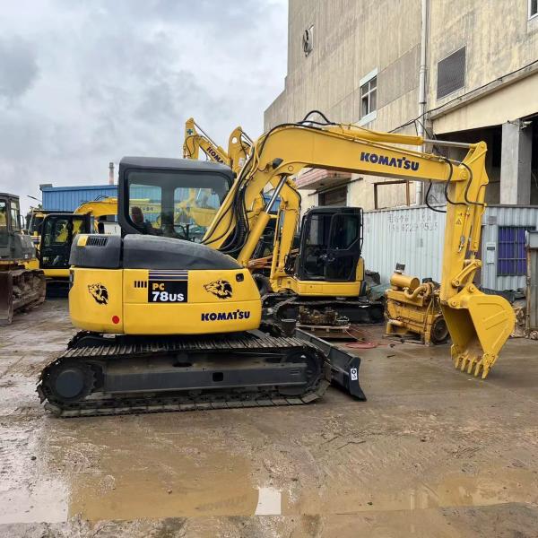 7 Ton Used Komatsu PC78US Excavator Secondhand Komatsu Crawler Excavator Construction Machinery
