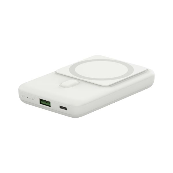 10000mAh Mini Power Bank With Holder 22.5W High Capacity Wireless Charging OEM