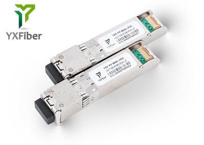 Único módulo modelo de Fiber MSA SFF-8431 1490nm/1550n 80km BIDI LC DDM 10G SFP+