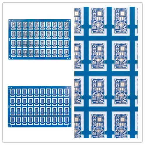 маски припоя монтажных плат поворота 1.0mm прототип 6mil PCB быстрой голубой быстрый