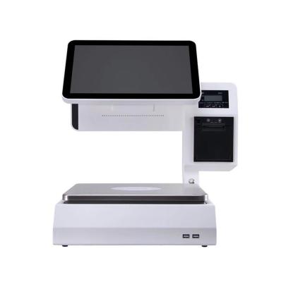 Capactive Touchscreen Digital POS Machine With Cash Drawer Custom