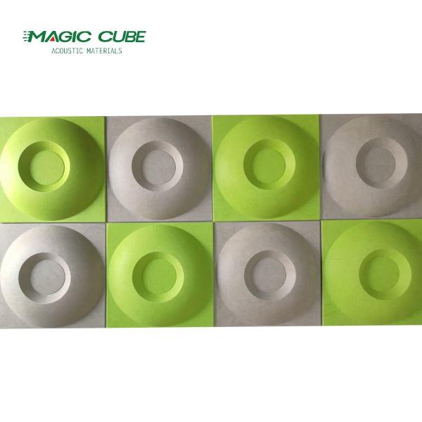 Polyester Fiber 3D Soundproof Panels Lightweight For Acoustic Treatment