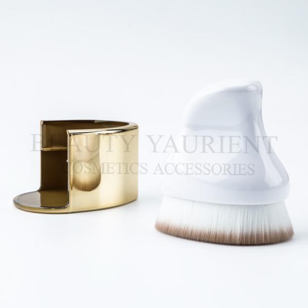ISO14000  Private Iron Style Flat Top Liquid Foundation Makeup Brush Patented