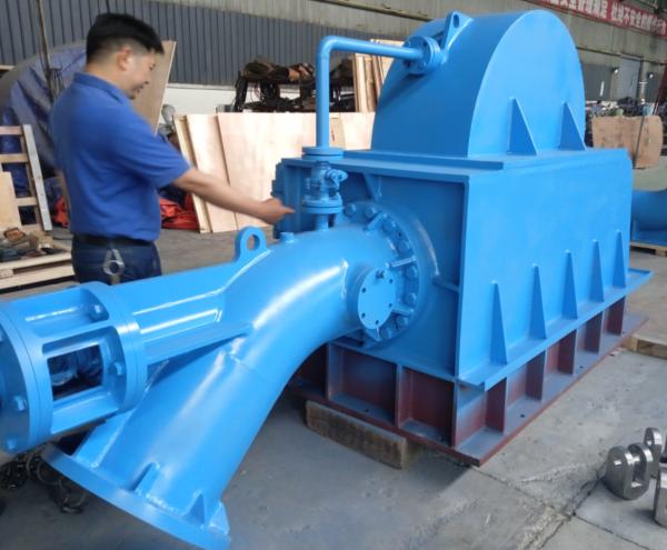 3 Phase Ac Hydropower Plant Equipment High Water Head Pelton Turbine Generator