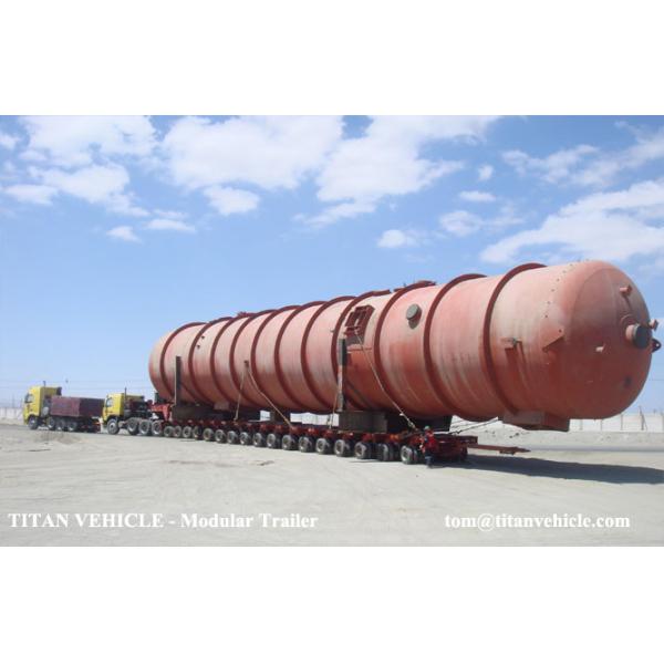 Turntable Bolster Gooseneck Modular Trailer for carrying 120 ton 200 ton tank