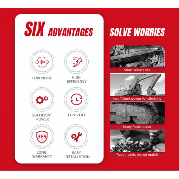 Excavator Spare Parts ZX330-1 John Deere 270CLC Hitachi Final Drive