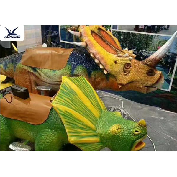 2 Meters Long Riding Motorized Animals Dinosaur Toy , Ride On Animal Scooters 