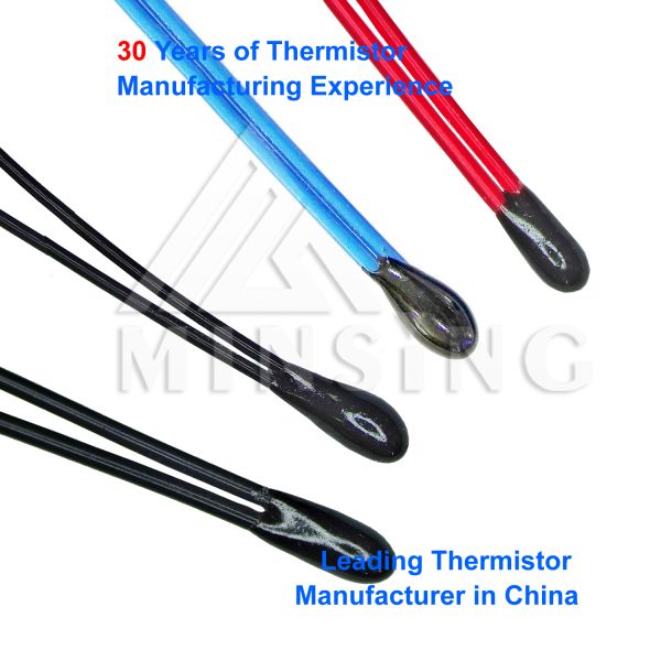 Epoxy Coated Mini NTC Thermistor Sensor | High Precision for Temperature Sensing, Control & Compensation