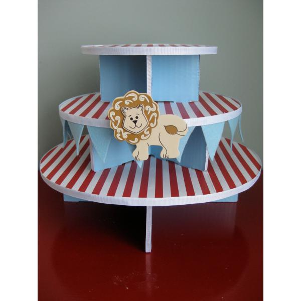 Lightweight Cardboard Cake Stand For Wedding / Birthday Party PMS Color