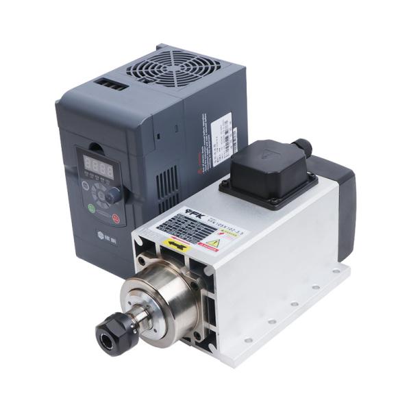 YFK 3.5KW Speed Wood Air-Cooled Spindle Motor for CNC Router and Motor Drive Upgrade