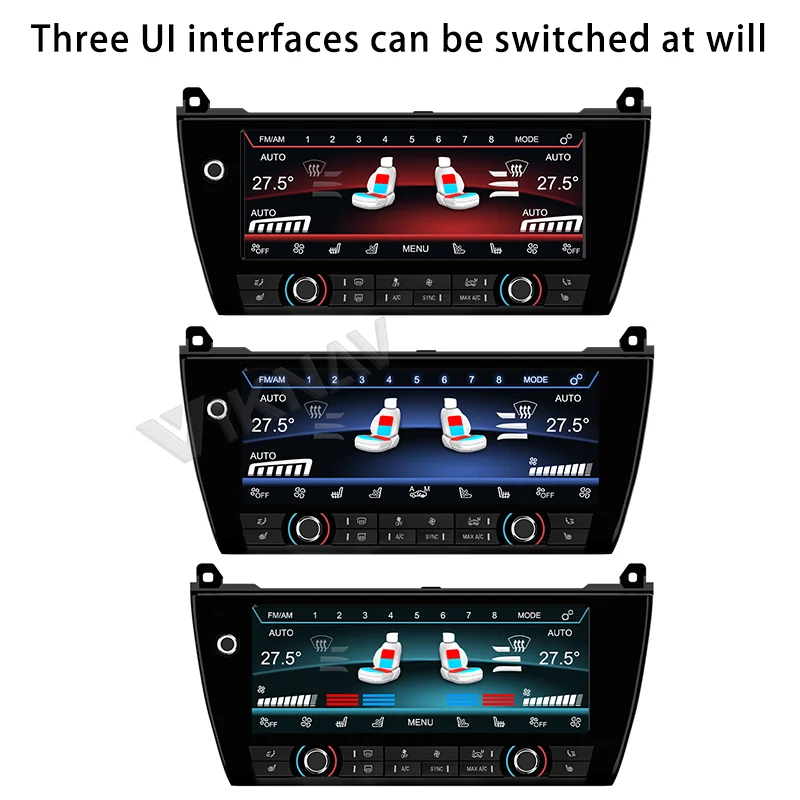 BMW 5 серии Автомобиль Планшет управления переменным током Мультимедийный проигрыватель F10 F11 F07 F18 M5 2011-2017