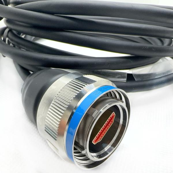Category D38999 Series Custom Connectors With HDMI Stainless Steel Passivated Work Temperature -65C -200C.YW3 10E06S-01.High Definition Multimedia Interface