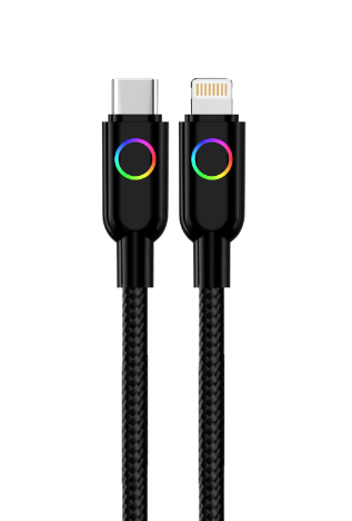 CC 60w CC100W Colorido RGB Cable de luz Negro 1m con tecnología de vanguardia