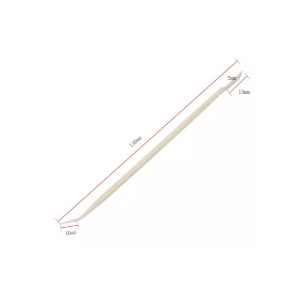 13cm White Plastic Eyelashes Perming Lift Tools Clean Up Rods For Sperate Eyelashes