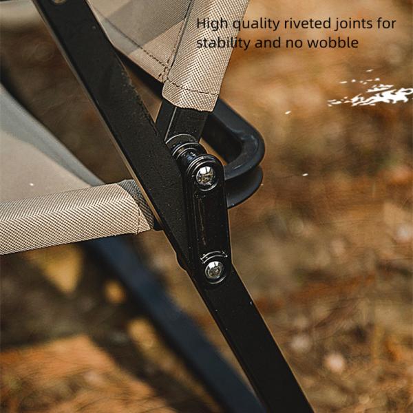 Lightweight Military Camping Gear Chair Iron Tube Kermit Folding Chair