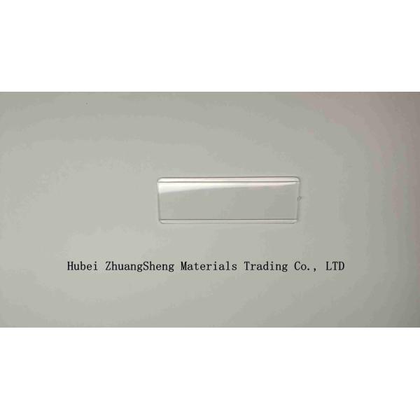 OEM ODMの実験室の明確な曇らされたスライド ガラスの地上の端は抵抗を身に着けている