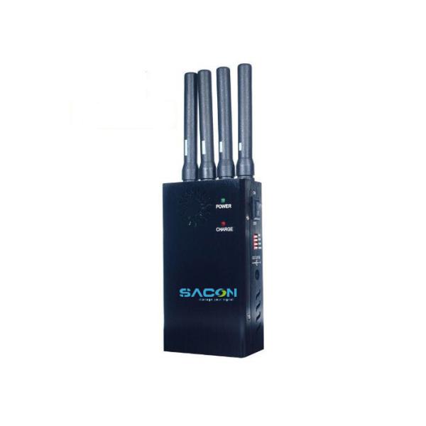 2W Output Power Portable Signal Jammer with 10m Jamming Range and Lightweight